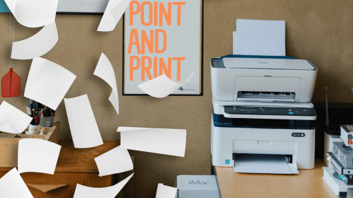 Point and Print Banner