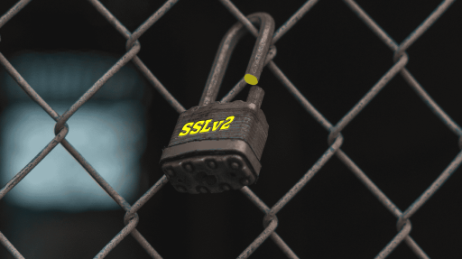 SSLv2 broken lock