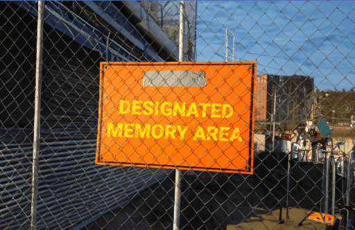 designated memory areas